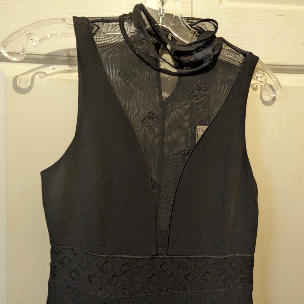 Cinq a Sept Concordia Little Black Dress Fit & Flare Size 2 NEW! - Picture 4 of 16